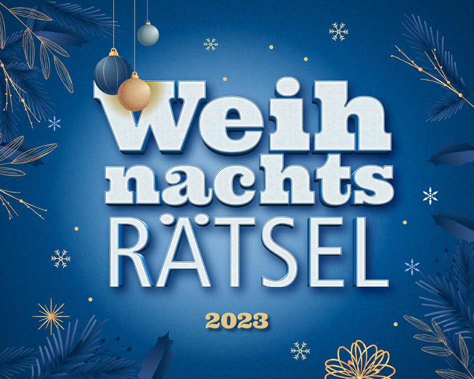 Weihnachtsrätsel der Mediengruppe Westfälischer Anzeiger